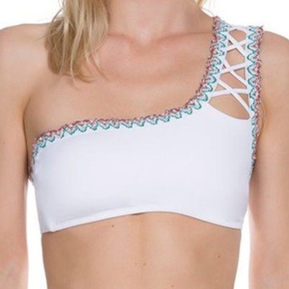 Becca White Mardi Gras Embroidered Two-Piece - Picture 13 of 14